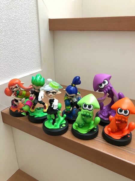 amiibo スプラトゥーン　7体セット