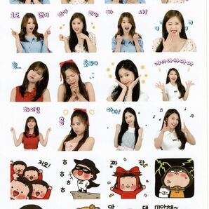 韓国 K-POP ステッカー シール MOMOLAND A