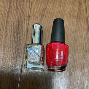 OPI NL A16 + HOMEI ダイヤモンドネイルポリッシュ 2本セット