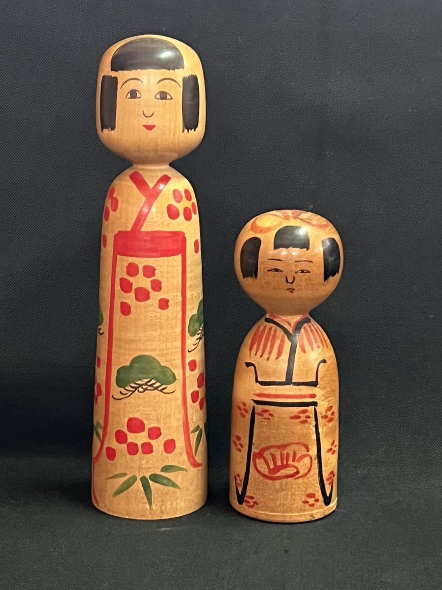 こけし 伝統こけし 木地山こけし 前垂梅鉢 現代の名工 小椋久太郎