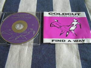 【JR09】 CDS 《Coldcut f. Queen Latifah / コールドカット》 Find A Way