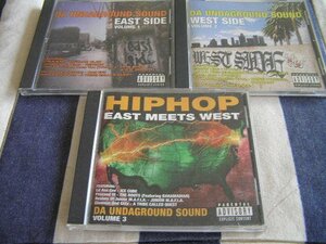 【HR08】 《Da Underground Sounds - East Side / West Side / East Meets West》 3CD
