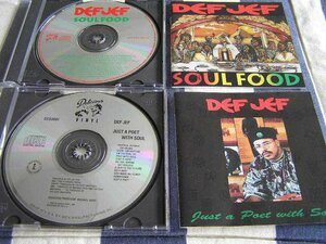 【HR06】 《Def Jef》 Just A Poet With Soul / Soul Food - 2CD