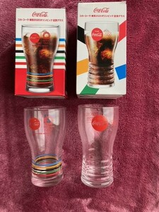 コカ・コーラ 東京2020　記念グラス , カンパイグラス , ジャガード　マフラータオル　セット
