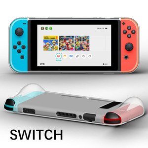 Nintendo Switch 半透明 ソフトシェル 一体型 セミハードケース 保護カバー ケース