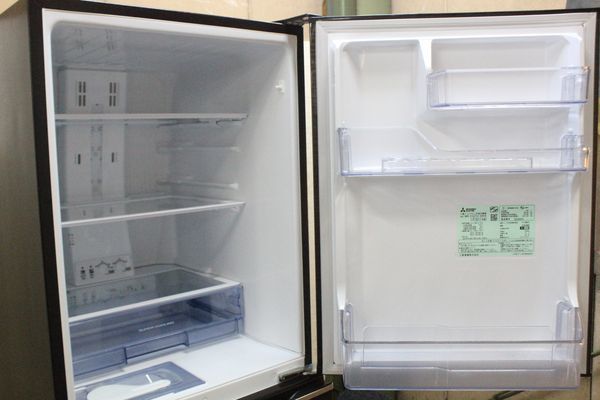 超人気高品質 3ドア冷凍冷蔵庫 三菱 自動製氷 R5146) 店頭引取歓迎 
