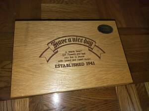 レトロ クラシック カントリー メロディボックス　木製　木箱