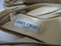 良品 JIMMY CHOO ジミーチュウ サンダル 37_画像5