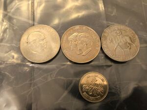 イギリス 大型クラウン貨 記念コイン 3種類