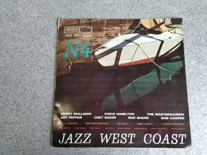 Various Jazz West Coast Volume No 4 WORLD PACIFIC　ＰＦＪ－5030　非売品　見本品　白ラベル