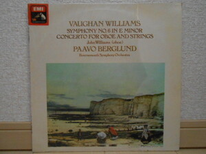 英HMV ASD-3127 ベルグルンド V.ウィリアムス 交響曲第6番 オーボエ協奏曲 オリジナル盤 優秀録音