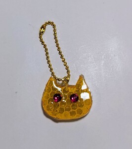猫のチャーム リフレクター ハンドメイド