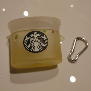 STARBUCKS AirPods Pro ケース カバー エアーポッズケース イヤホンケース スタバ 蓄光 夜光 グリーン