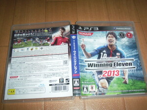  used PS3 Winning Eleven 2013 prompt decision have postage 180 jpy 