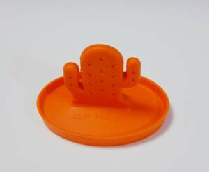 [ хорошая вещь ] силикон резиновый зажим магнит подставка ( orange )
