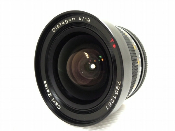 海外 Contax ジャンク AEG f4 18mm distagon レンズ(ズーム)