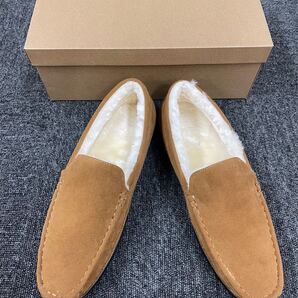 ★【新品未使用】27.0 DEDES デデス ファーモカシン キャメル