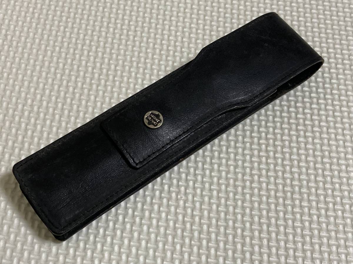 金運を呼び寄せる!※レアなリッチブラウン!GLOVE本革製ペンポーチ