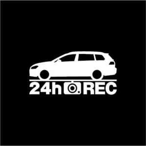 [do RaRe ko] Volkswagen Golf 7 variant [5G series ] previous term model 24 hour video recording middle sticker 