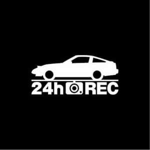 【ドラレコ】日産 フェアレディZ【Z31系】前期型 24時間 録画中 ステッカー