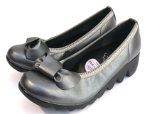 37lk 送料無料 ファーストコンタクト パンプス 靴 日本製 パンプス 痛くない 黒 母の日 ウェッジパンプス コンフォートシューズ 走れる_画像3