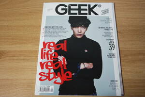 A441 国内発送★イ・ミンギ★韓国雑誌「GEEK」(2012年)雑誌本体[この恋は初めてだから][僕が見つけたシンデレラ][がんばれ！クムスン]