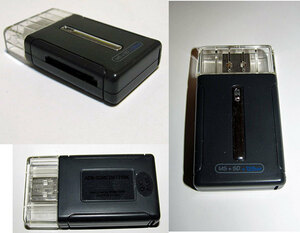 ◆サンワサプライ USBフラッシュ内蔵カードリーダー USB2.0接続 SD/メモリースティック対応◆