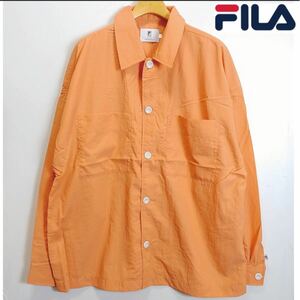 未使用 FILA heritage フィラ ヘリテイジ ブランド オーバーシャツ ジャケット ブルゾン ユニセックス １６２８０円