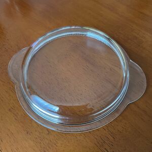 耐熱ガラス　グラタン皿　魔法のお皿　ガラス蓋のみ　