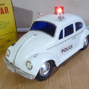No.061 ■おもちゃ Alps Police Car パトカー 希少 日本製。の画像2