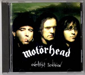 Used CD 輸入盤 モーターヘッド Motorhead『オーヴァーナイト・センセーション』- Overnight Sensation (1996年)全11曲アメリカ盤
