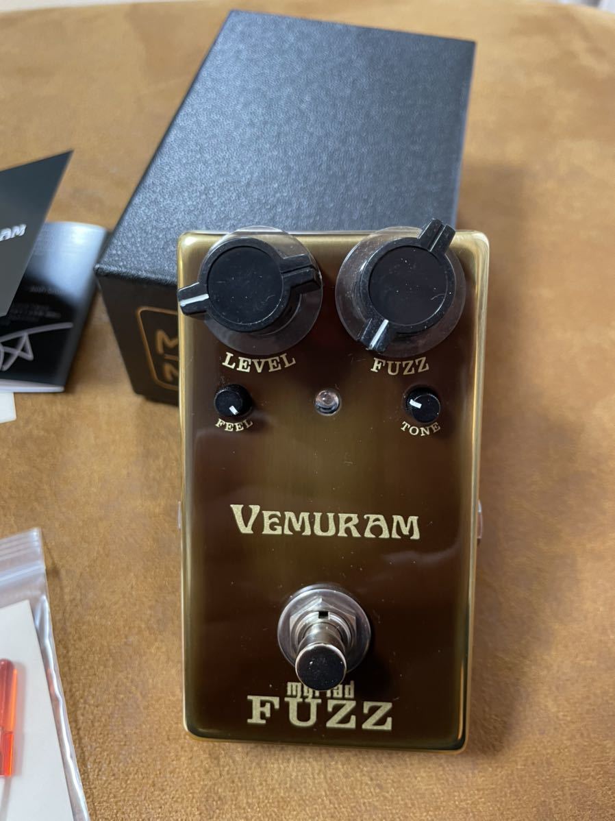 ギター VEMURAM 新品未使用の通販 by グミ|ラクマ Myriad Fuzz ドライバー