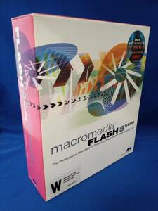 macromedia FLASH 5 日本語版 ジャンク