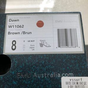 新品 未使用 EMU Australia DAWN 25cm brown エミュー　サンダル