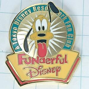  free shipping ) Pluto TDL Disney pin badge A06144