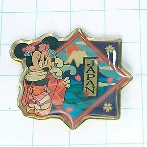 Бесплатная доставка) Минни Маус Коллекция Travel Collection Japan Disney Pin Badge A06147