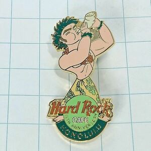 送料無料)Hard Rock Cafe ホノルル ハワイアン ハードロックカフェ ピンバッジ PINS ブローチ ピンズ A06339