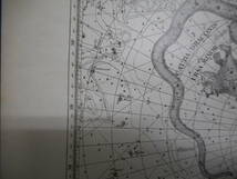 アンティーク天球図、天文暦学書Astronomy 星座図絵1801年復刻『ボーデの星図ウラノグラフィア1』Star map, Planisphere, Celestial atlas_画像3