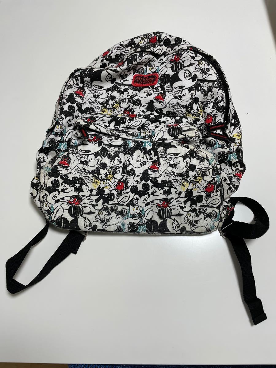 ディズニー リュック まとめ売り ベリーベリーミニー ワンマン ダッフィー 時計 ルクス ナイロンフラップバックパック tby2030z リュック グレー