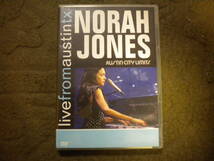 ノラ・ジョーンズ NORAH JONES live from austintx ＤＶＤ　全18曲収録_画像1