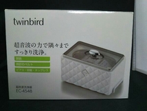 未使用品 超音波洗浄器 twinbird EC‐4548 ホワイト_画像1