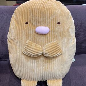 すみっコぐらし コーデュロイぬいぐるみXL プレミアムとんかつ