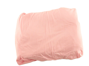 のびのびシーツ 3人用 ニット地 ファミリーサイズ マットレス 敷布団兼用 幅160x170x40cm ピンク