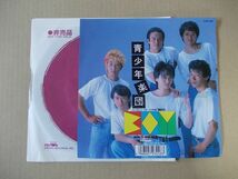 Y2242　即決　EPレコード　青少年楽団『BOY』　非売品　プロモ盤_画像1