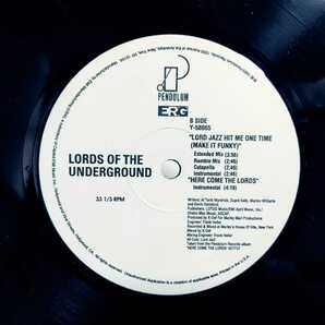 アナログレコード / Lords Of The Underground『Here Come The Lords / Lord Jazz Hit Me One Time』Marley Marl K-Defの画像4