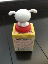 すき家 すきすきセット クレヨンしんちゃん フリフリマスコット シロ フィギュア_画像3