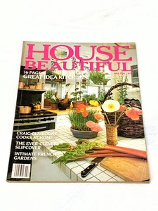 427A/1982年7月 HOUSE BEAUTIFUL GREAT IDEAS KITCHENS 家づくりのアイデア インテリアスタイル 海外雑誌 現状品