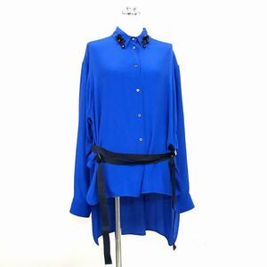 [ новый товар ]N°21(nmero Vent u-no) блуза 40 голубой /03025