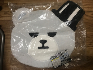 【即決・送料無料】 BIGBANG×KRUNK もこもこルームマット V.I