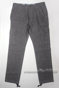 BILLABONG Billabong pants cotton flax . gray W32 exhibition goods 